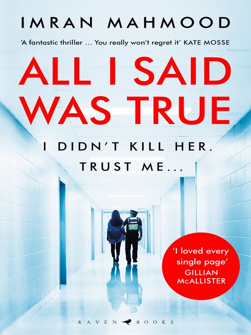 Title details for All I Said Was True by Imran Mahmood - Wait list